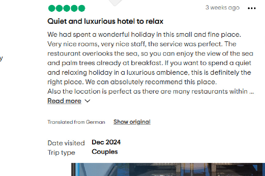 Guest Reviews